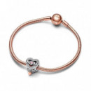 Charm Mamá y Corazón en Filigrana en Dos Tonos 782653C01  PANDORA