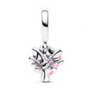 Charm Colgante árbol de la Familia y Corazón Rosa 792654C01  PANDORA