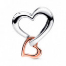 Charm Corazón Infinito en Filigrana en Dos Tonos 782642C00  PANDORA