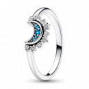 Anillo Luna Celestial Azul 192675C01  PANDORA