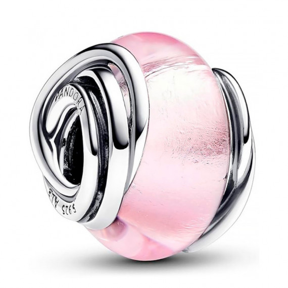 Charm de Cristal de Murano Rosa Envuelto 793241C00  PANDORA