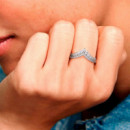 Anillo en Plata de Ley Deseo de la Princesa 197736CZ  PANDORA