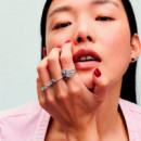 Pulsera Tenis Corazón Brillante Rojo 590041C02  PANDORA