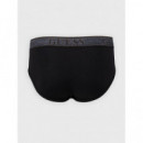 3PACK Slip GUESS Azul Marino