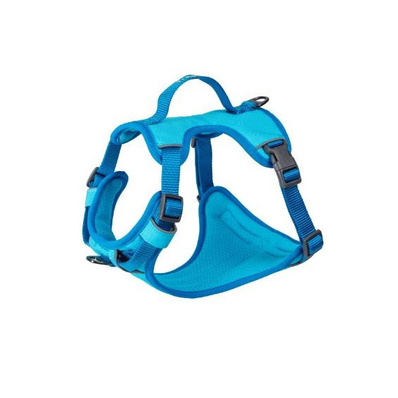 FREEDOG Perro Arnes Cool Pro Tech Azul 15 Mm X 34-63 Cm