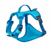 FREEDOG Perro Arnes Cool Pro Tech Azul 20 Mm X 38-75 Cm