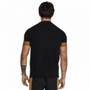 Camiseta Siksilk Negra y Dorada