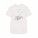 Camisetas Hombre Camiseta ARICA Tarifa White