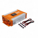 Inversor de Corriente Onda Pura con Pantalla LCD 2000W Elbat