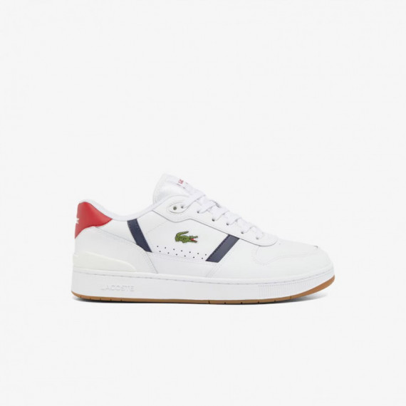 Zapatillas de Piel para Hombre T-clip Set de LACOSTE
