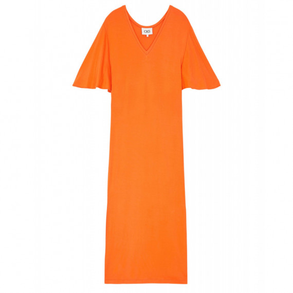 Vestidos Vestido Largo CKS Dusk Bright Orange