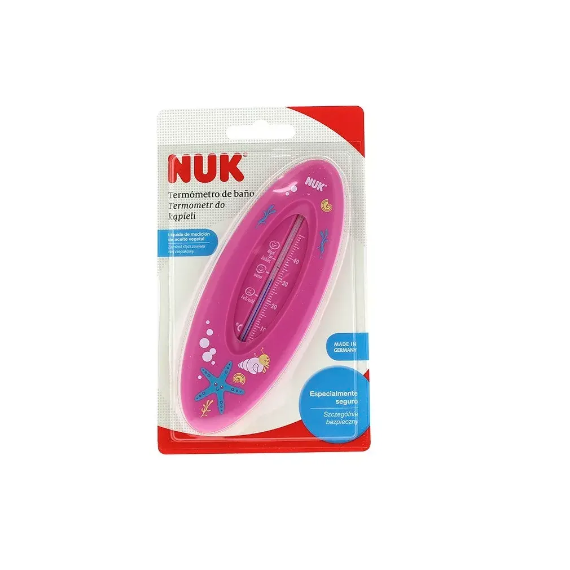 NUK Termometro Baño Rosa
