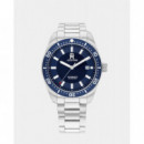Reloj Tommy Plateado Automatco  TOMMY HILFIGER