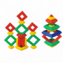 Juego de Construcción Arquitecturas Piramidales 30 Piezas  AMAYA
