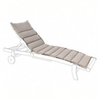 Colchoneta para Tumbona Burma Color Beige Terrazza®  TERRAZZA COLLECTION