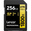 LEXAR Tarjeta Memoria  256GB Sdxc V60 1800X Uhs-ii 280MB/S