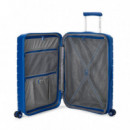 Maleta Mediana RONCATO Butterfly Rígida en Color Azul