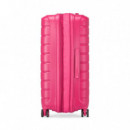Maleta Mediana RONCATO Butterfly Rígida en Color Magenta