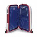 Maleta Mediana Roncato We Are Glam Blanca  RONCATO BAGS