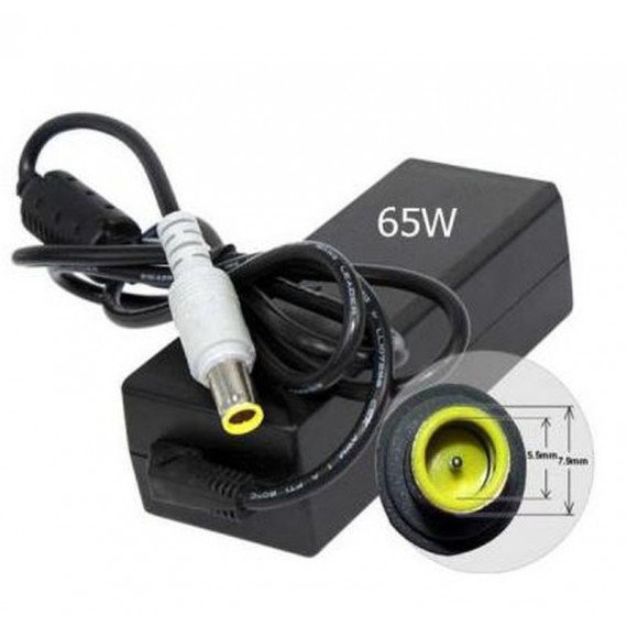 Cargador para Portátil Lenovo 65W 20V 3.25A 7.9 Mm X 5.5 Mm