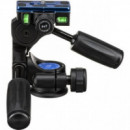 BENRO Rotula 3 Way HD2A con Zapata Tipo Arca