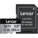 LEXAR Tarjeta Micro Sd Silver Uhs-i 1066X 256GB V30