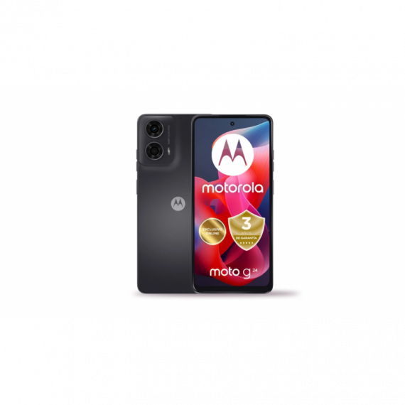 Teléfono Móvil MOTOROLA G24 4G 8RAM 128GB Negro