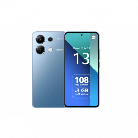 Teléfono Móvil XIAOMI Redmi Note 13 4G 6RAM 128GB Azul