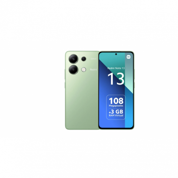 Teléfono Móvil XIAOMI Redmi Note 13 4G 6RAM 128GB Verde