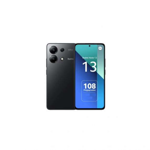 Teléfono Móvil XIAOMI Redmi Note 13 4G 8RAM 128GB Negro (con Nfc)