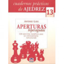 Cuadernos Pr�cticos de Ajedrez 13. Aperturas Hiperagudas