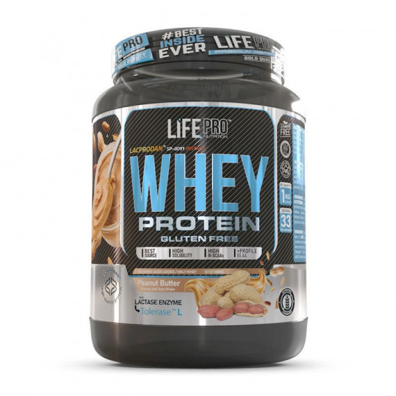LIFE PRO Whey Protein 1 Kg | Crema de Cacahuete