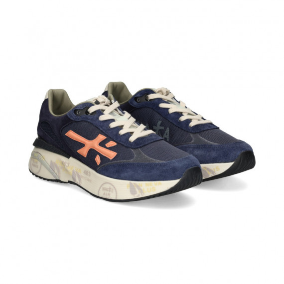 Banda Salmon Ante+malla Azul+gris  PREMIATA