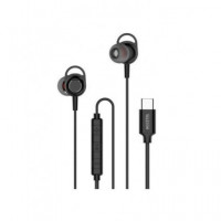 ACCETEL Auricular Estereo Cable Tipo C Con Microfono EP2906 Negro