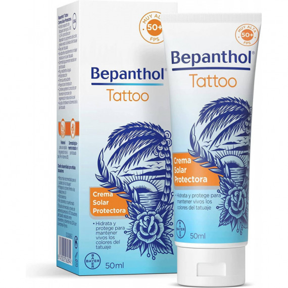 BEPANTHOL Tattoo Crema Solar Protectora 50 Ml
