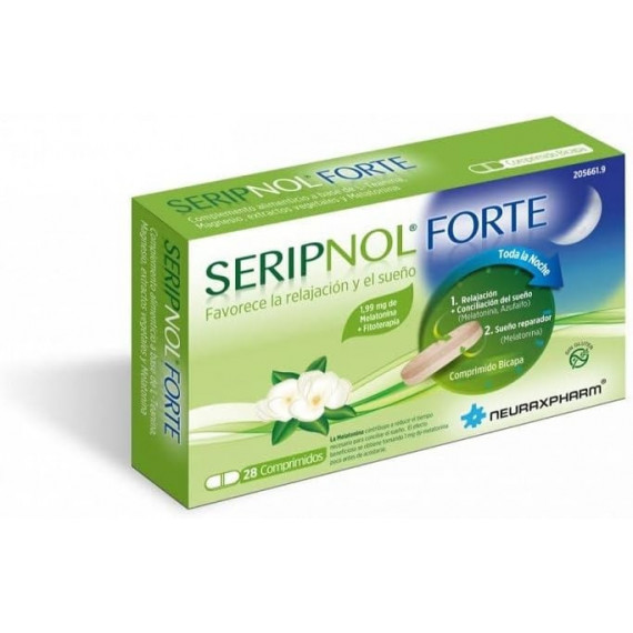 Seripnol Forte 28 Comprimidos  NEURAXPHARM SPAIN SL