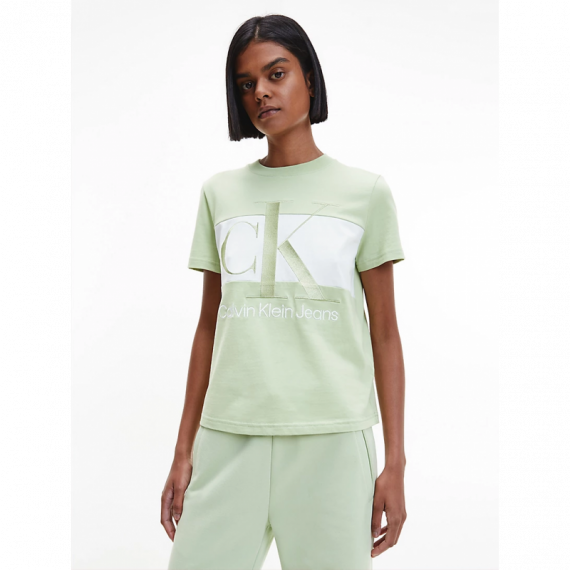 Blocking Tee Jaded Green  CALVIN KLEIN