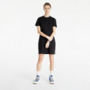 Side Contrast Tape T-shirt Dress Ck Blac  CALVIN KLEIN
