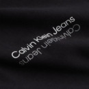 Mirror Logo Tee Ck Black  CALVIN KLEIN