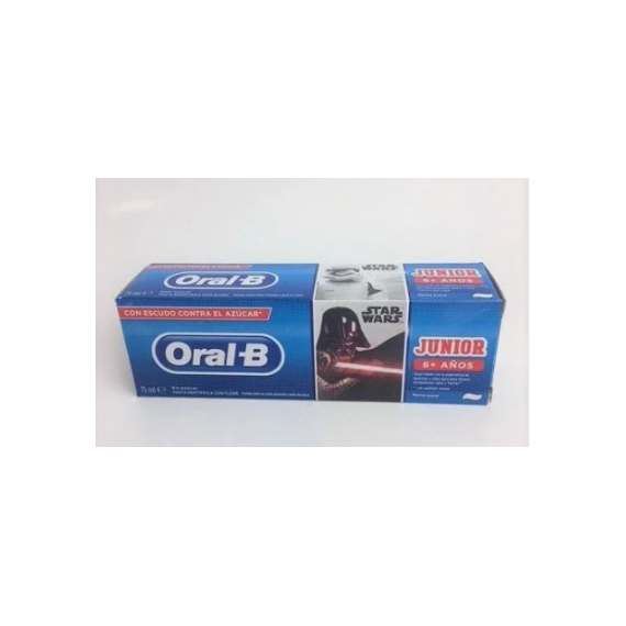 ORAL-B Pasta Dental JUNIOR+6 Años Starwas 75ML