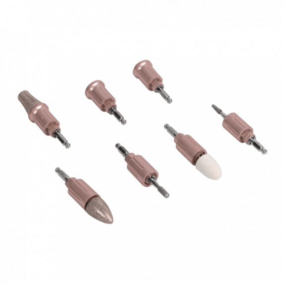 Pack de Cabezales para Bamba Pinkycare 700 Perfect Nails  CECOTEC