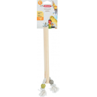 ZOLUX Aves Juguete Percha de Madera con