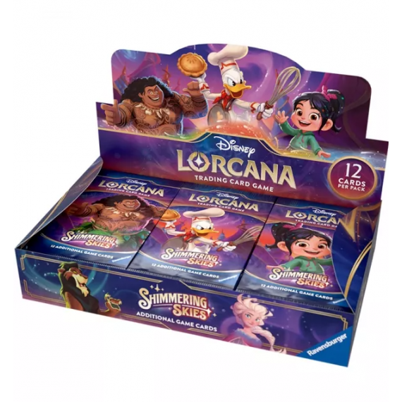 Sobres Lorcana Shimmering Skies Disney Inglés  RAVENSBURGER