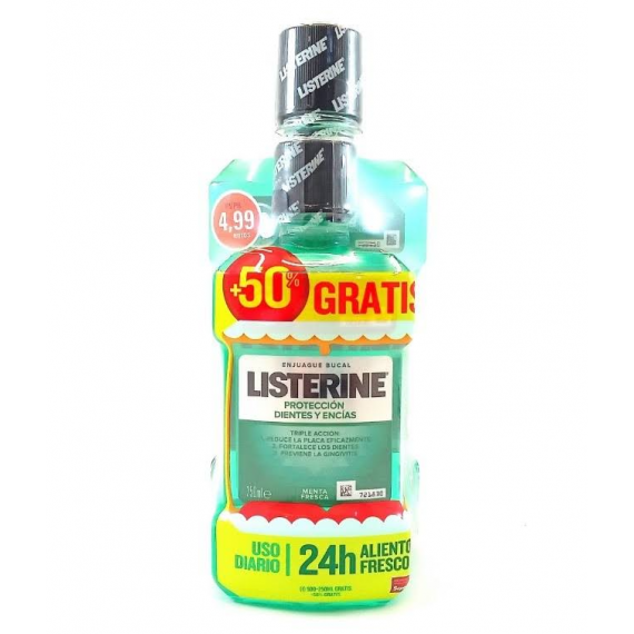 LISTERINE Dientes y Encias Colutorio 500 Ml