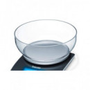 BEURER Bascula Digital KS25 de Cocina 1GR-3000GR,CON  Bol