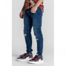 Pantalón Gk Ripperd Slim Fit Jeans Vaquero  GIANNIKAVANAGH