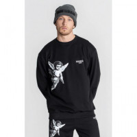 Sudadera Gk Angel Sweat Negro  GIANNIKAVANAGH