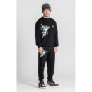 Sudadera Gk Angel Sweat Negro  GIANNIKAVANAGH