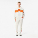 Camiseta de Punto de Algodón con Bloques de Color de LACOSTE