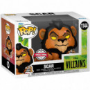 FUNKO Pop Disney Villains el Rey Leon Scar Exclusive